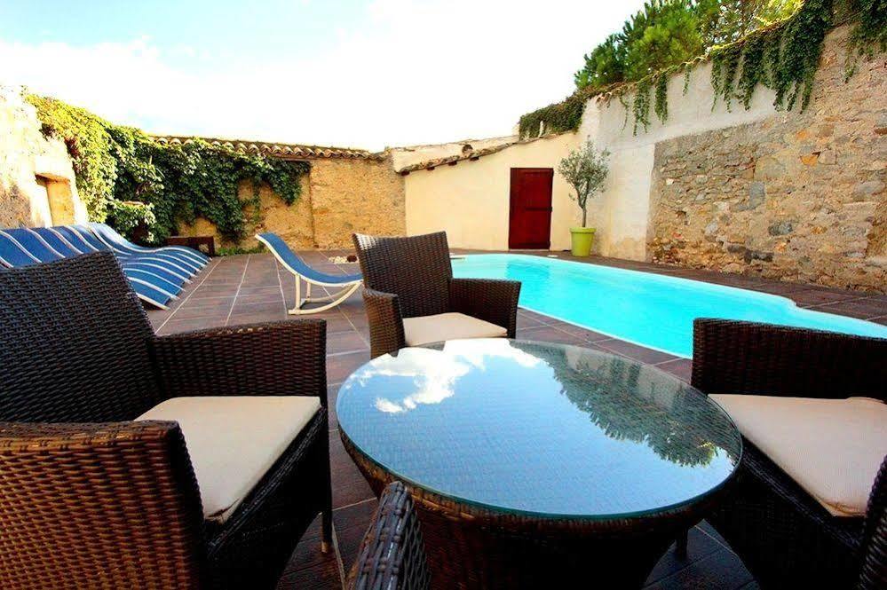 Logis Auberge Côté Jardin Lezignan-Corbieres Exterior foto